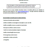 Recorte Aviso Matriculas