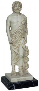 Estátua pré-clássica de Asclépio