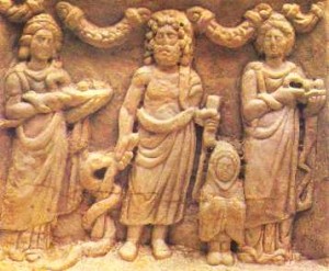 Asclépio e as filhas