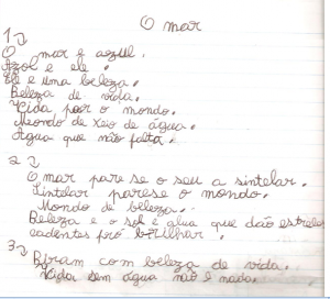 o mar