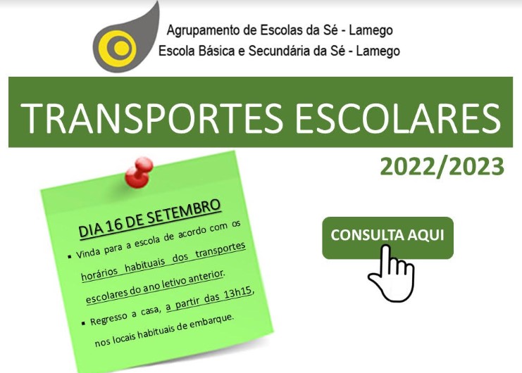 Transportes Escolares  2022 2023