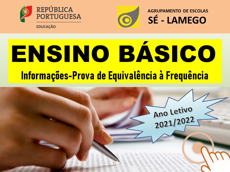 Informações-Prova Ensino Básico 2021 2022