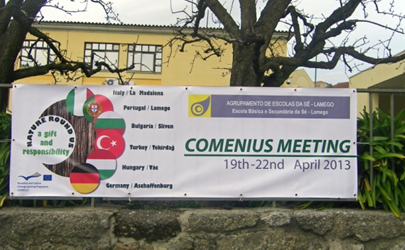 Comenius 19 a 22 abril 2013