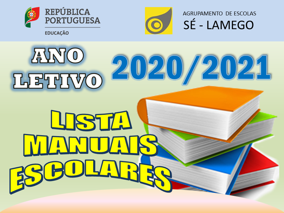 Lista Manuais Escolares 2020 2021