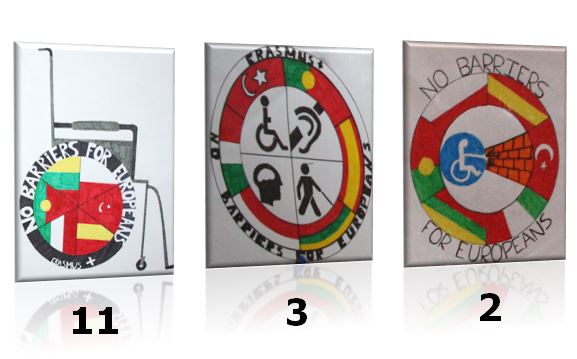 Logotipos Vencedores No Barriers for Europeans